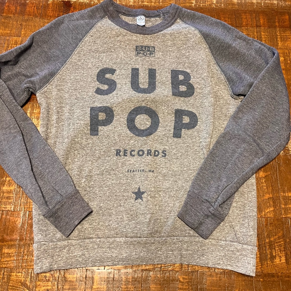 Sub Pop Records Seattle Sweatshirt Size Medium